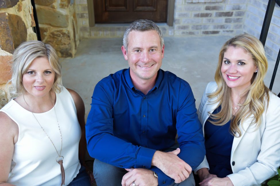 Photo of the Steiner Life Real Estate Team: Sarah George, Joseph Ensor and Shannon Ensor