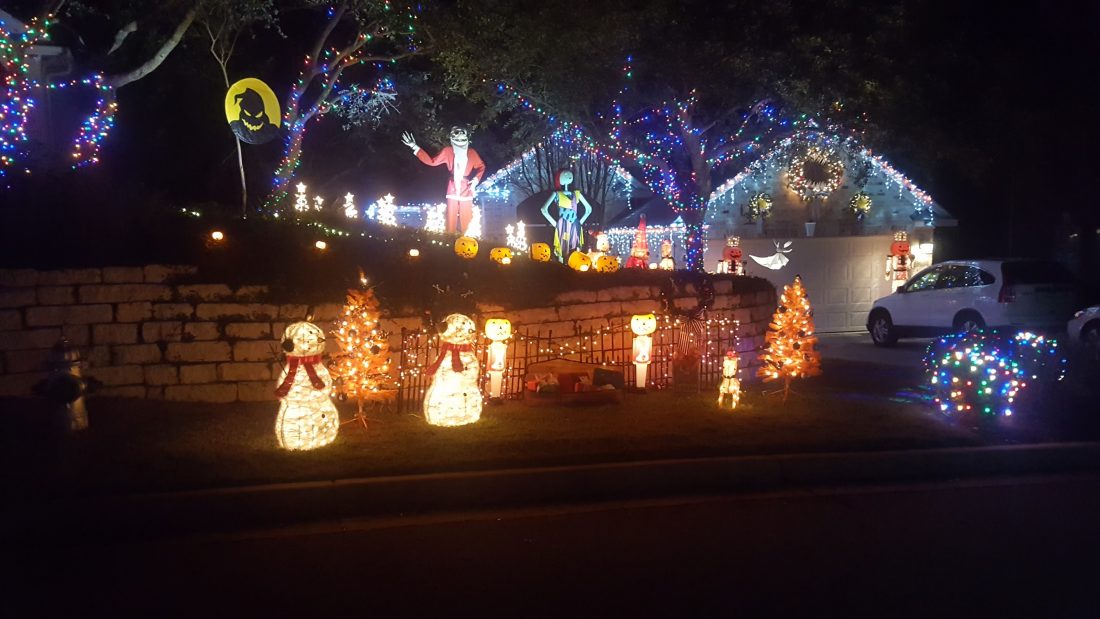 Holiday Light Display #1 - Steiner Ranch