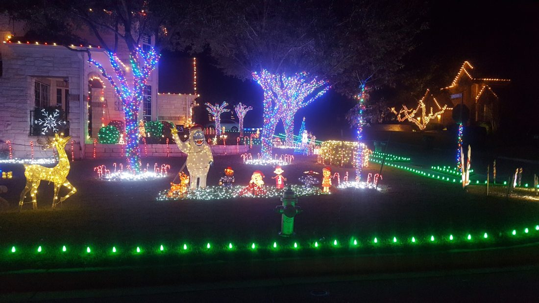 Holiday Light Display #3 - Steiner Ranch